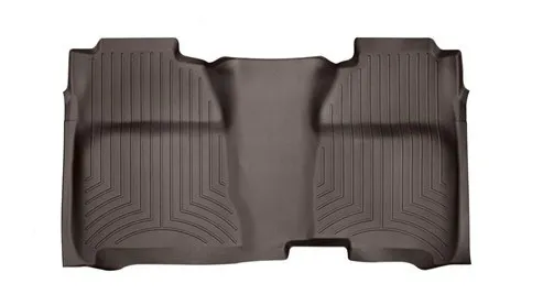 Weathertech Cocoa Rear FloorLiner Chevrolet Silverado GMC Sierra 2014 + Fits Crew Cab Models