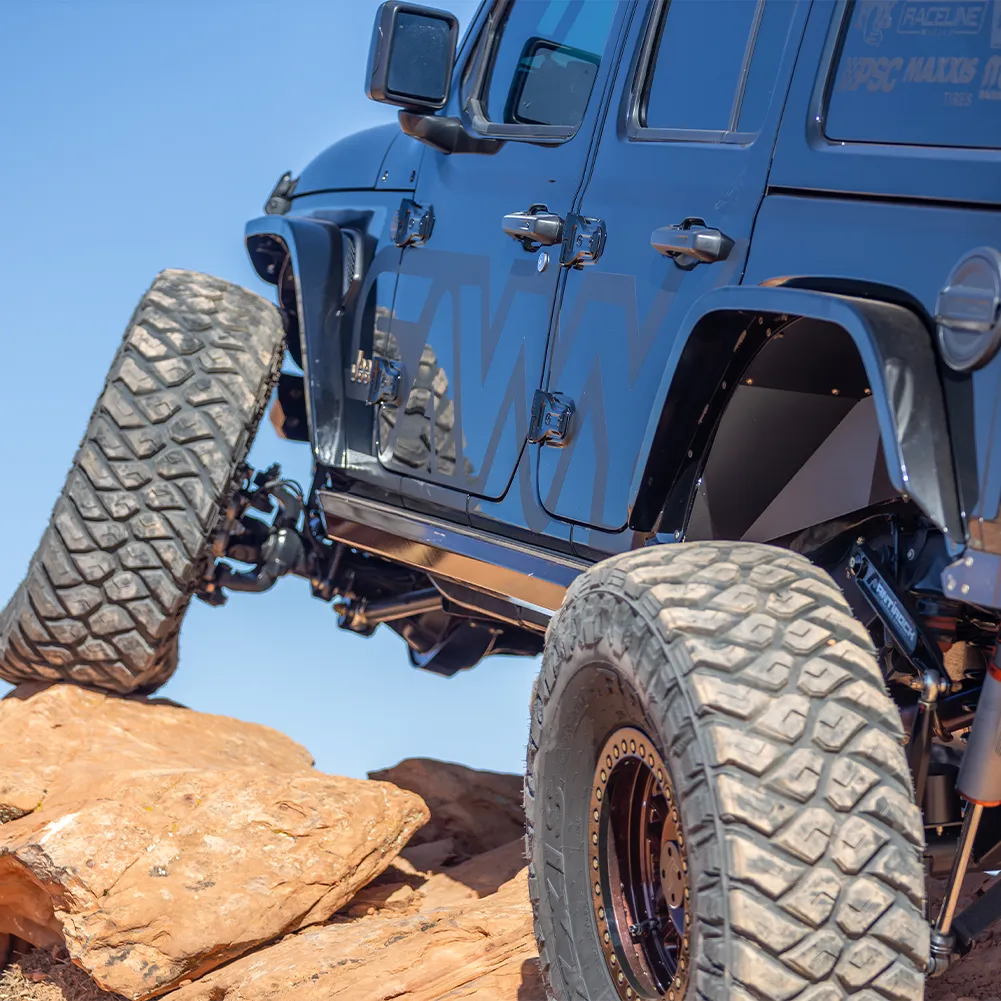 18c Wrangler Bolt On Slider Kit Raw product image