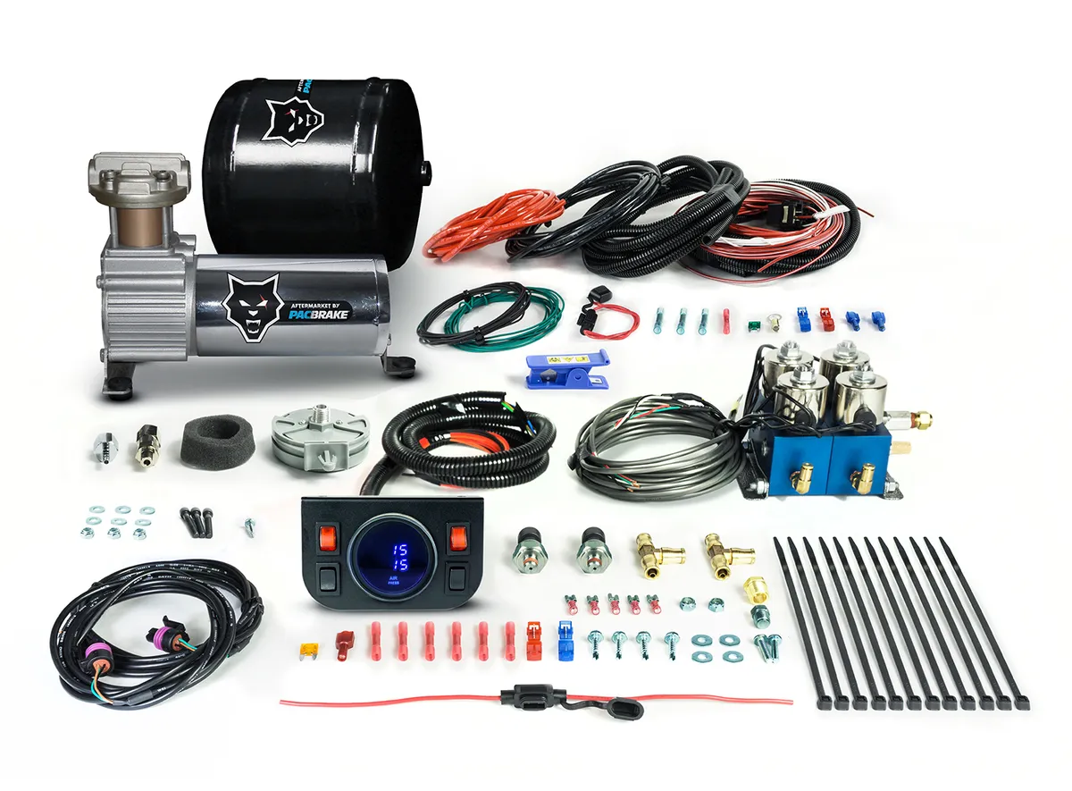 Premium In Cab Control Kit For Independent Electric Air Spring Activation With Digital Gauge Pacbrake product image