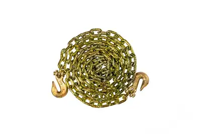 BulletProof Hitches Bulletproof Heavy Duty 3/8in x 16ft Transport Chaingold Chromate