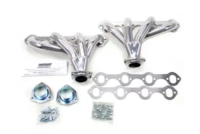 Patriot Exhaust Patriot Tight Tuck Header 08-67 Street Rod 260-351W SBF 1 5/8" Primary 2 1/2" Collector Silver Ceramic Coated H8427-1