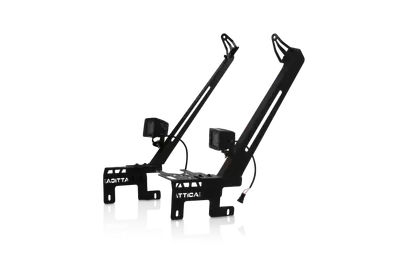 Winjet Attica 4x4 ATTJL01E104-BX 2018-2024 Jeep Wrangler JL / Gladiator 19-24 Frontier Series Pillar Light Mount