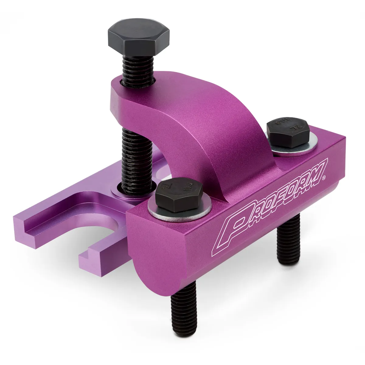 Engine Valve Spring Compressor On-Head Direct Mount Fits All GM Cylinder Heads Universal Purple Anodized Aluminum Proform product image