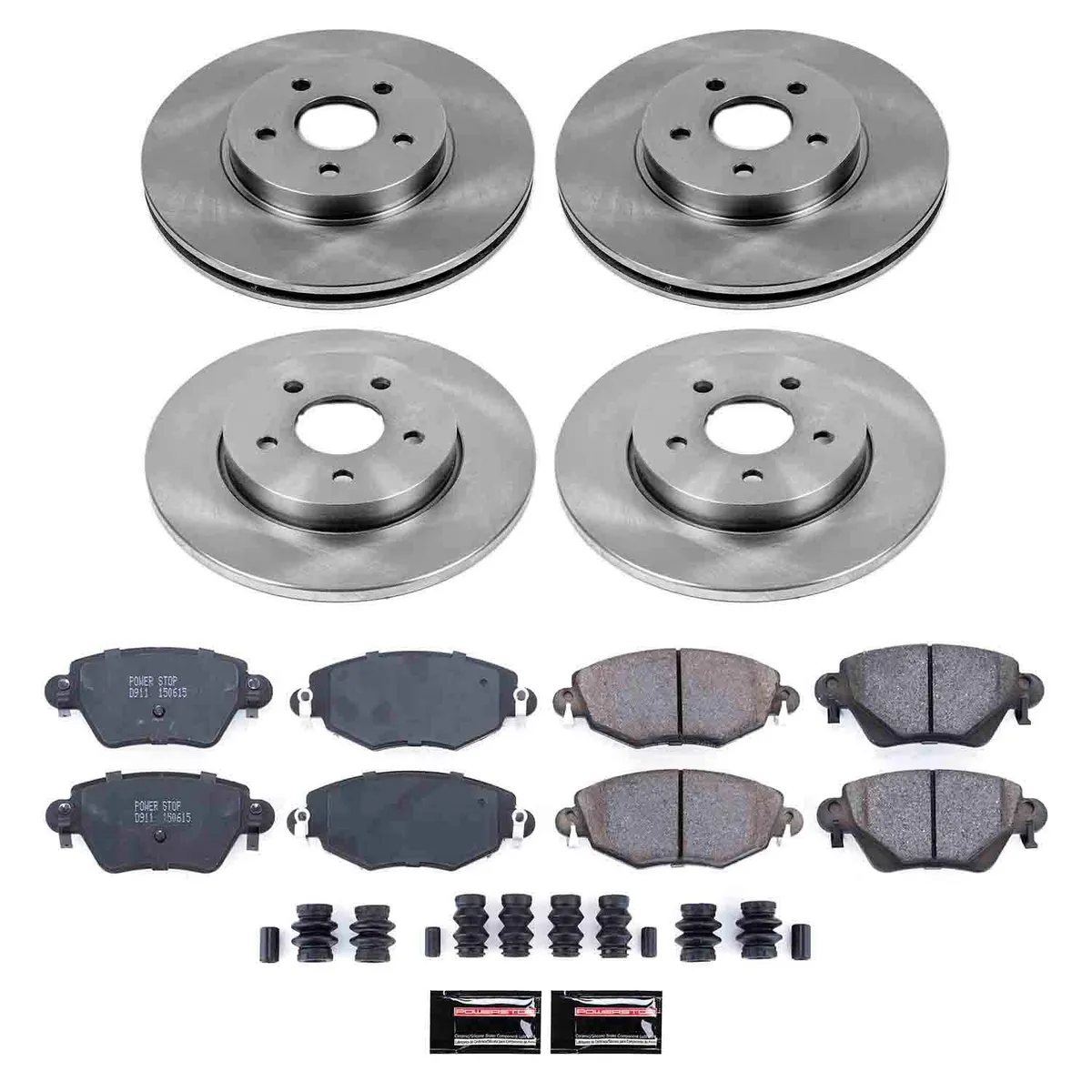 Z17 Direct Replacement Kit: Rotors; Ceramic Pads W/Hardware product image