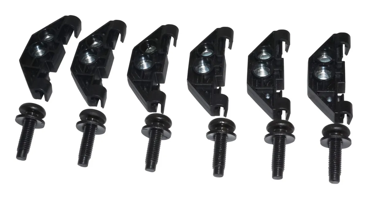 Hard Top Hardware Kit; Incl. 6 Retainers And 6 Screws; product image
