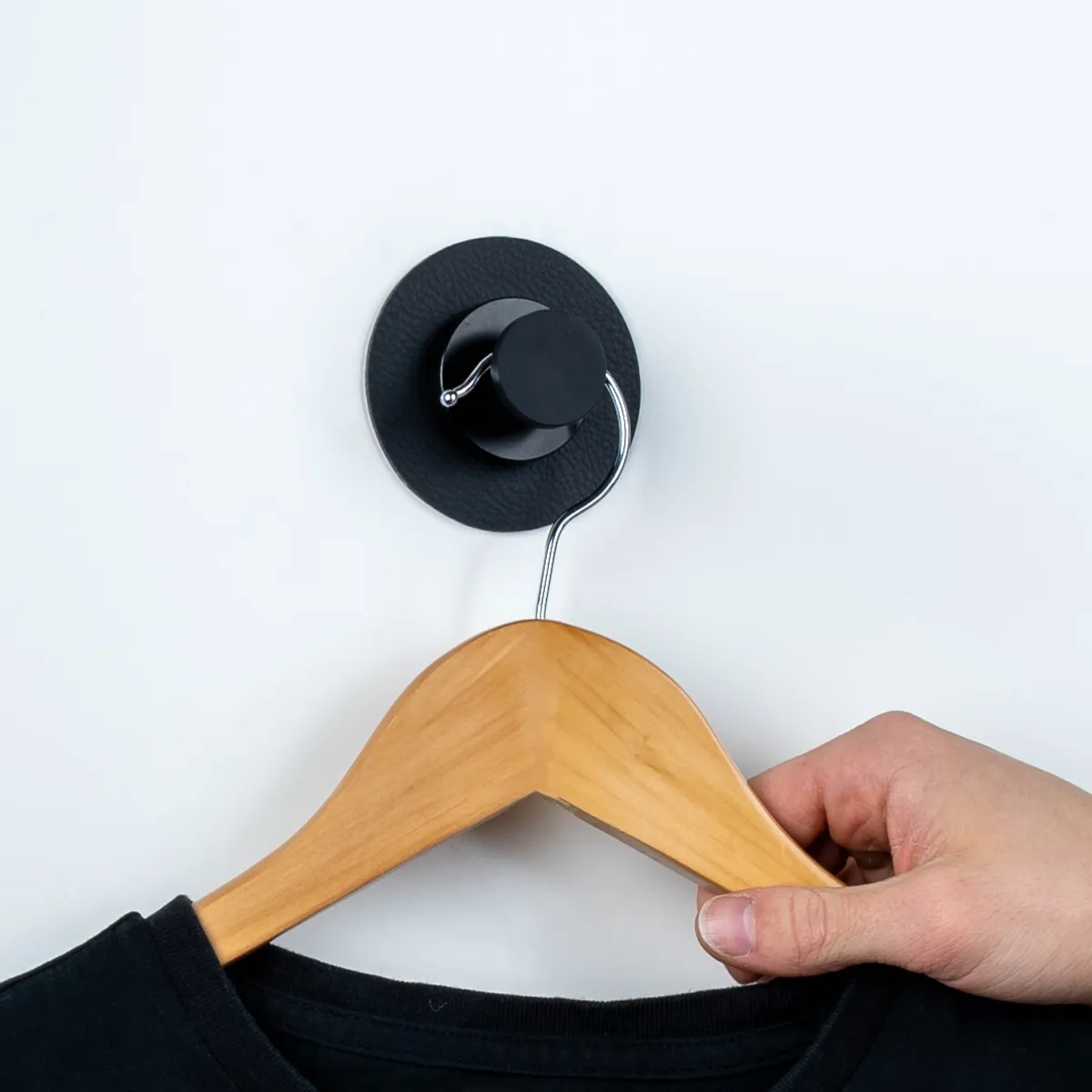 Magnetic hook SPOT incl. 3M pad BLACK product image