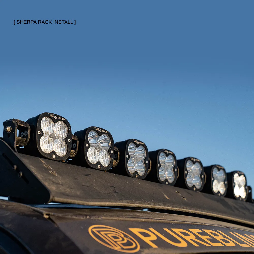 Baja Designs 447745 Toyota 7XL Linkable Roof Light Bar Kit For Prinsu Rack product image