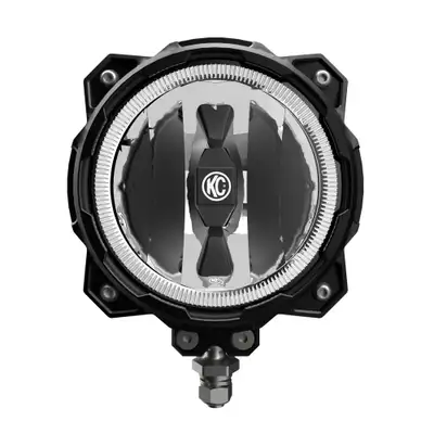 KC HiLiTES KC Hilites 6 in Pro6 Gravity LED - Infinity Ring - Single Light - 20W Spot Beam
