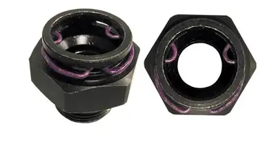 Pacific Performance Engineering 2003-2005 gm 6.6l Duramax Performance Transmission Cooler Purple Clips