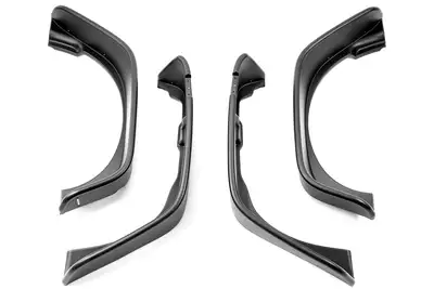 Bushwacker 0718 Wrangler Fits 2door Sport Utility Models Only ff Flat Style 4pc
