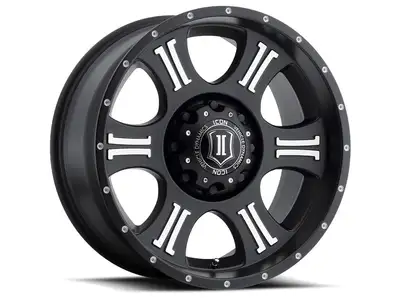ICON Vehicle Dynamics 20 X 9 Shield 5 X 150 5.625in Bp 16mm Offset Sat Blk/Mach