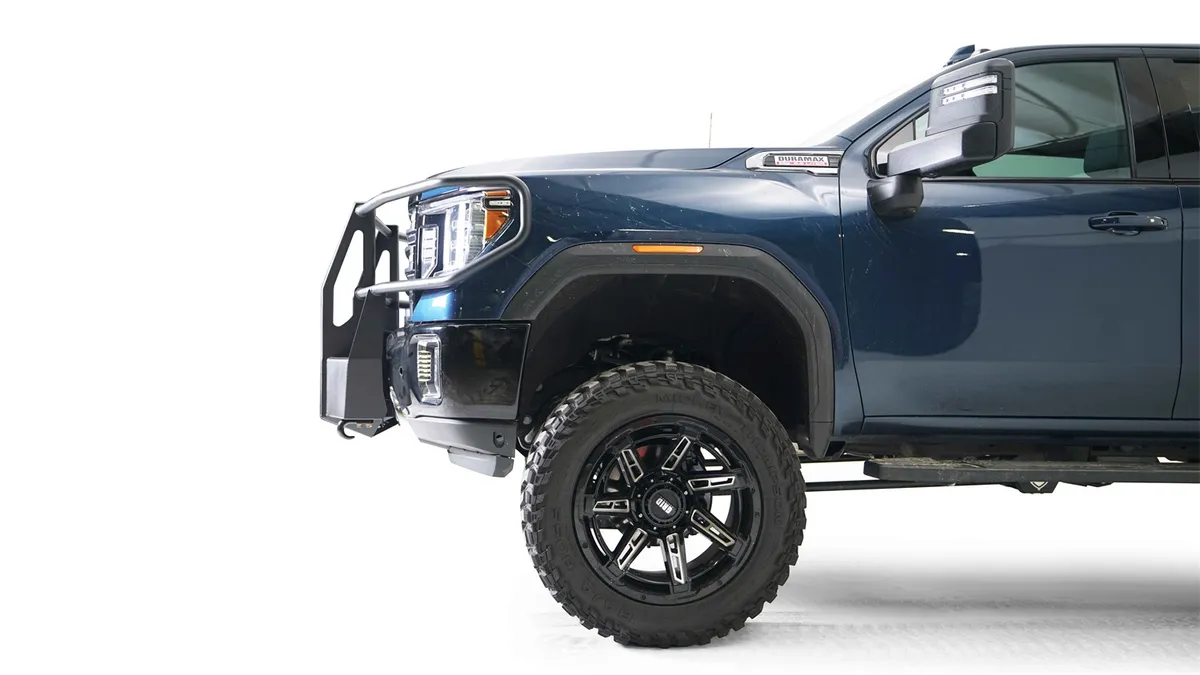 Winch Mount; 2 Stage Black Powder Coat; product image