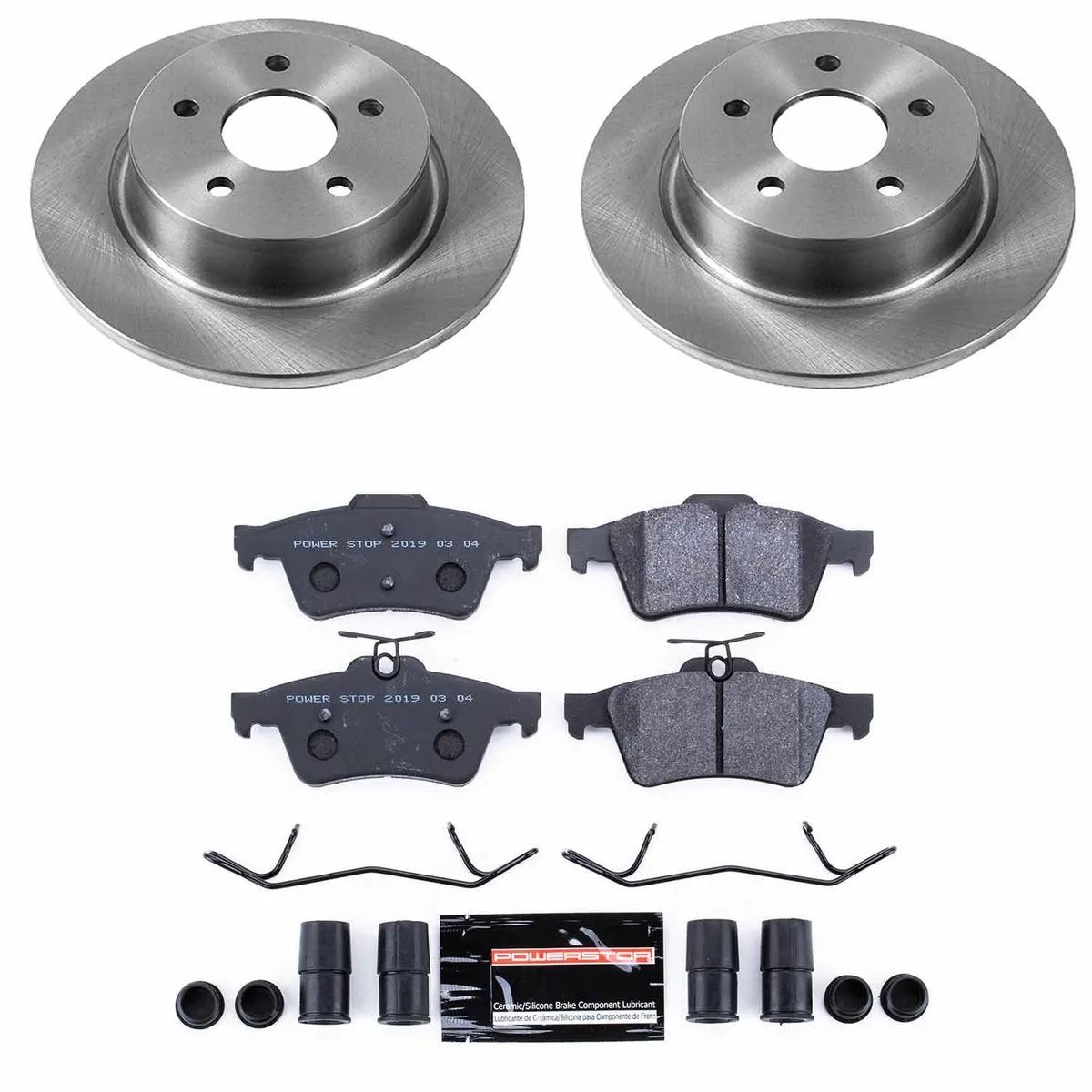 Track Day Spec Kit-Stage 2 Kit For Spec Racing Series/Advanced Track Day Enthusiasts: Rotors And Pads-For Use W/Race Tires product image