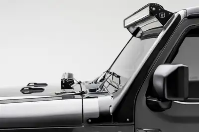 ZROADZ Off Road Products ZROADZ A Pillar Roof Level Mount 52in Straight LED Light Bar - JT/JL