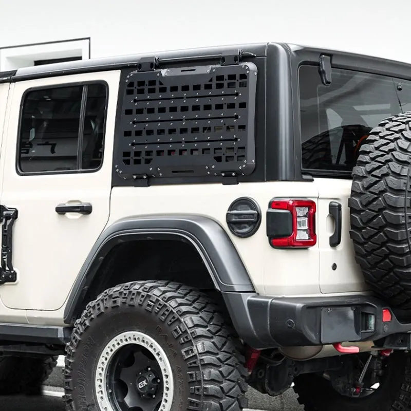 Rear Window Storage Molle Panel for 2018-Later Jeep Wrangler JL 4 Door product image