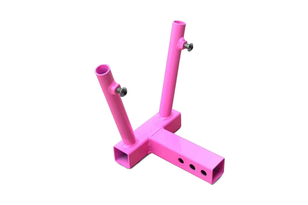 Exterior Accessories 2018 to Present Hitch Mount Flag Holder Holds 2 Flags Bare product image