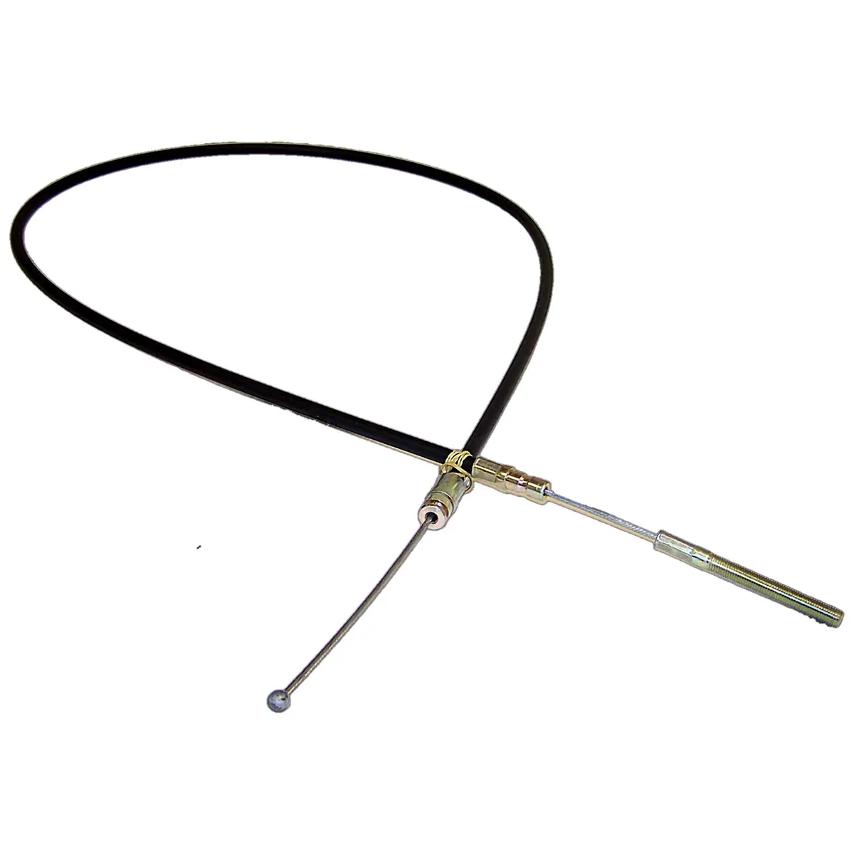 Parking Brake Cable 1953-1968 CJ-3B w/ 9" Brakes;1955-1965 CJ-5 w/ 9" Brakes1955-1965 CJ-6 w/ 9" Brakes;1966-1971 CJ-6 w/ 10" Brakes;1966-1971 CJ-6 w/ 10" Brakes; product image