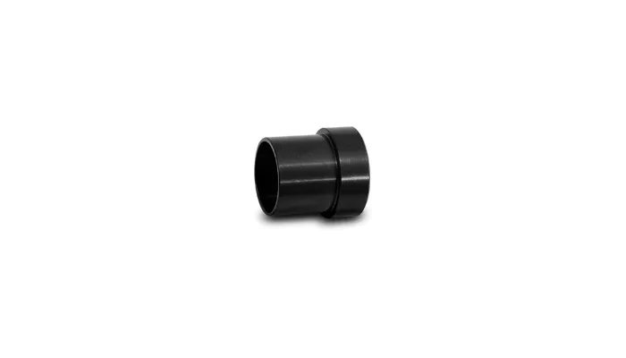 Tube Sleeve Adapter; -6AN; 0.375 in. Matching Tube Size; 6061 Aluminum; Black Anodized; product image