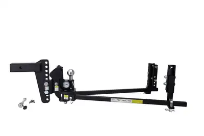 Weigh Safe Weigh Safe Tthw8-2xl-Ka Truetow Heavyweight Wdh - 8 Drop, 2 Shank - 22,000 Gtw W/Hitch Pin Lock