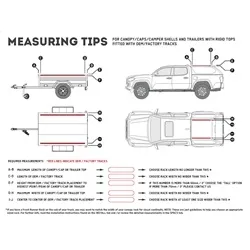 Front Runner Truck Canopy or Trailer with OEM Track Slimline II Rack Kit Tall 1165mmW X 1156mmL
