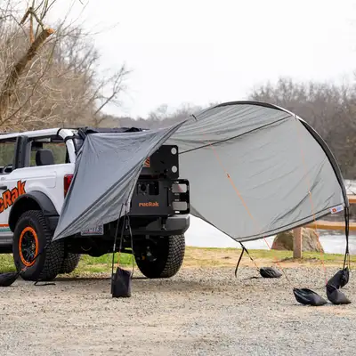 Trail Gear Oasis Trail Gear Oasis Tailgate Tent Rain Cover Awning For Broncos Gray Trail Gear Oasis TGOB