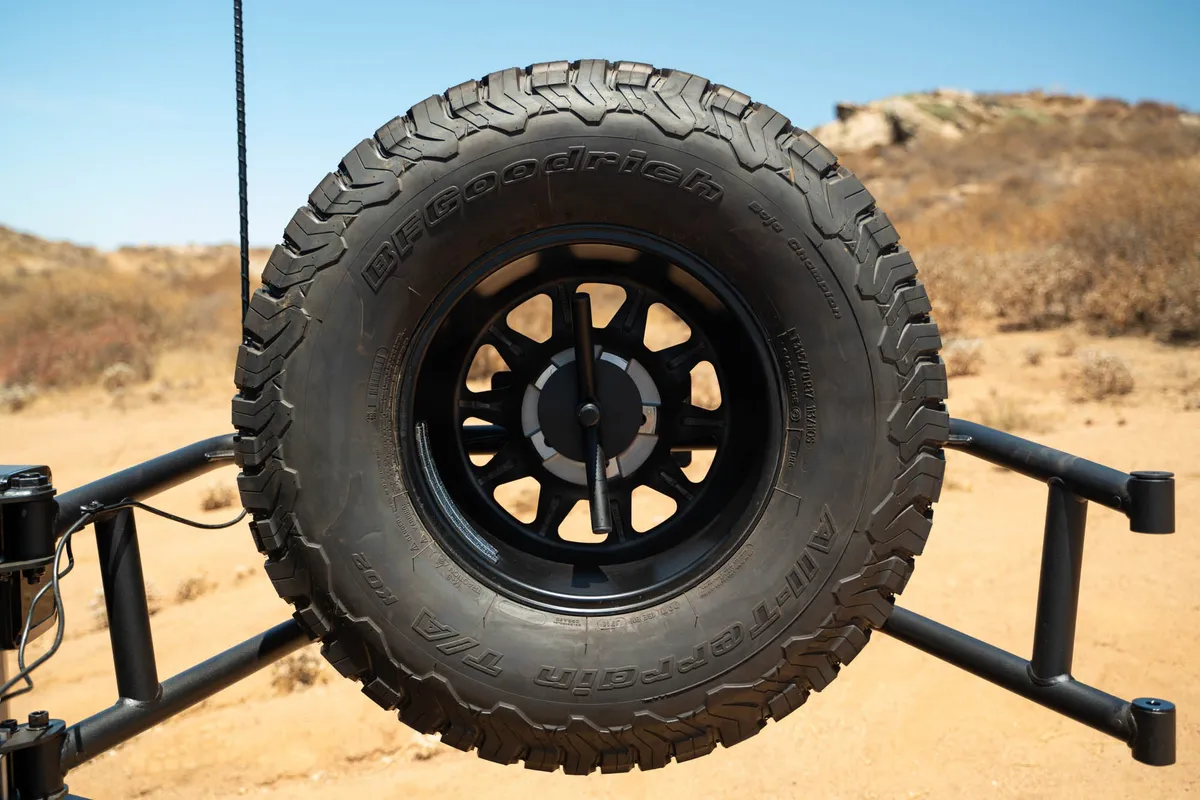 DV8 Body Mounted Tire Carrier Wrangler JK/JKU - TCJK-14 product image