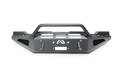 Fab Fours 20c Sierra 2500/3500 HD Red Steel Front Bumper With Prerunner Guard