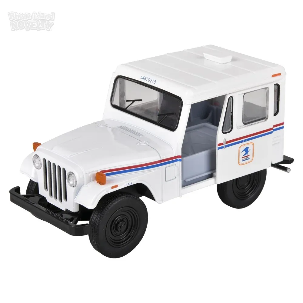5\" Die-Cast Pull Back 1971 USPS Jeep DJ-5B 12ct product image