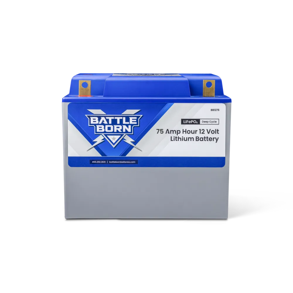 75Ah 12V Group 24 LiFePO4 Deep Cycle Batteries product image