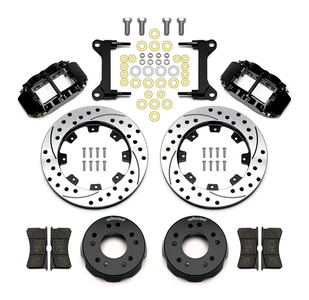 1963 - 1987 Chevrolet, GMC Forged Narrow Superlite 6R Big Brake Front Brake Kit (Hat) - 140-15302 product image