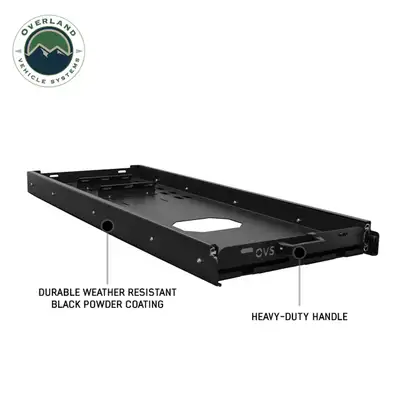 Overland Vehicle Systems Heavy Duty Fridge Slide Overland Vehicle Systems