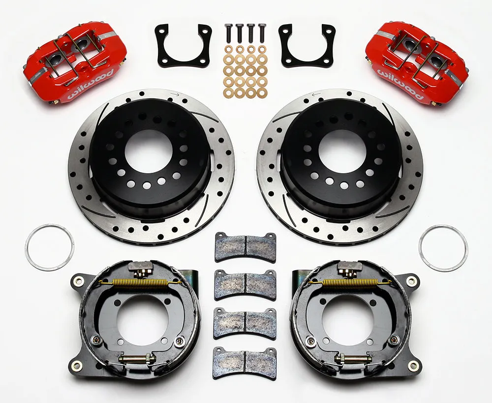 1964 - 1974 Buick, Chevrolet, Oldsmobile, Pontiac Forged Dynapro Low-Profile Rear Parking Brake Kit - 140-11401 product image