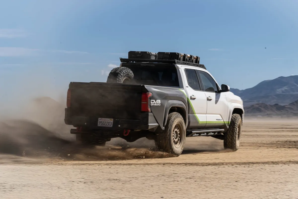 DV8 Offroad 2024-2025 Toyota Tacoma Double Cab Rock Sliders product image