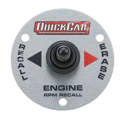 Quickcar Racing Products Remote Recall Switch Plate for 611-6002