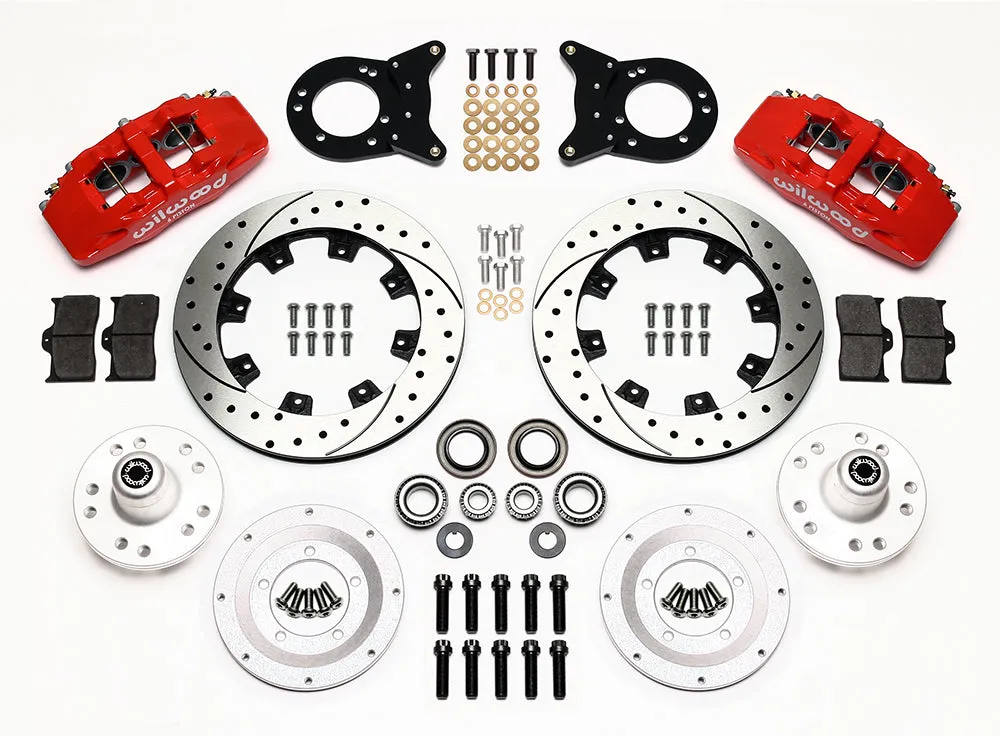 1970 - 1974 Ford, Mercury Forged Dynapro 6 Big Brake Front Brake Kit (Hub) - 140-12945 product image