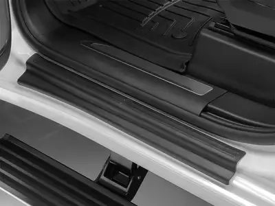 Weathertech Sill Protector; 4 Door Set; Black;