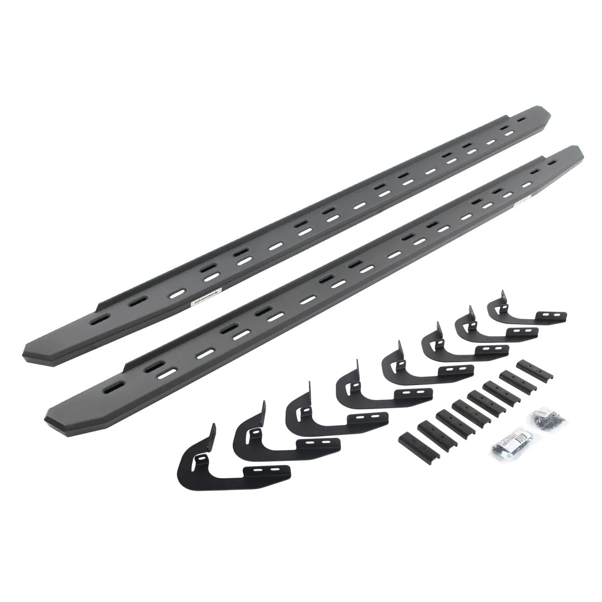 Go Rhino Go Rhino 69604787SPC - RB30 Slim Line Running Boards with Mounting Bracket Kit - Textured Black