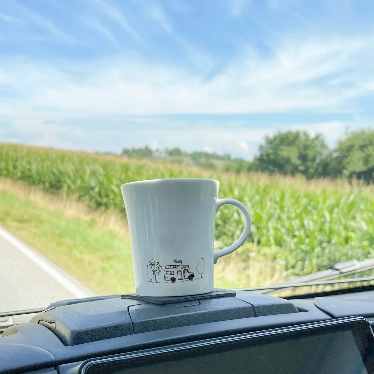 Magnetic porcelain cups CAMPING product image