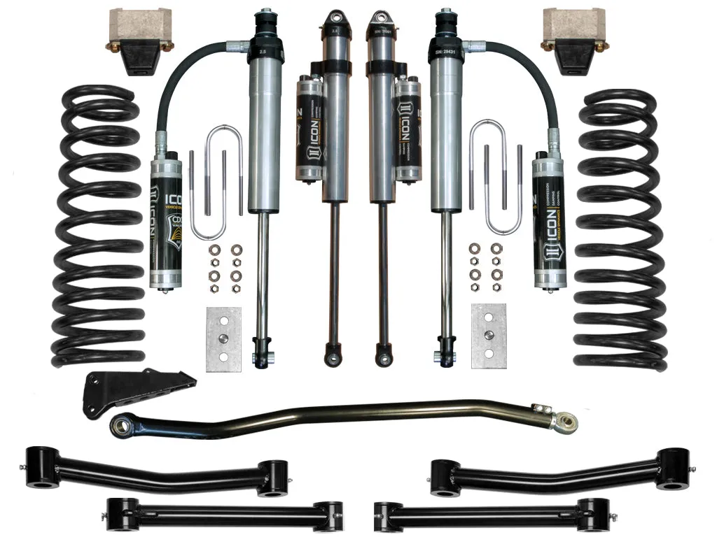ICON Vehicle Dynamics **price Only**03-08 Dodge RAM 2500/3500 4WD 4.5" Stage 5 Suspension System W Tubular Link Arms