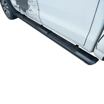Black Horse Off Road Black Horse Off Road Peak Running Boards Matte Black Aluminum PEJPGC76