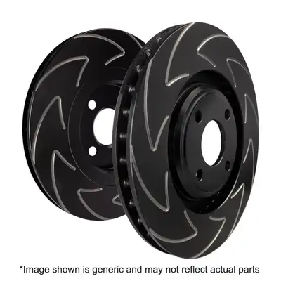 EBC Brakes BSD Series Sport Rotor Set w/Ultra Quiet V Slot Configuration; Front; For FMSI Pad No. D976; Vented; 6 Bolt Holes; 319mm Dia.; 67.5mm Height; 28mm Thick; 108mm Center Hole Dia.;