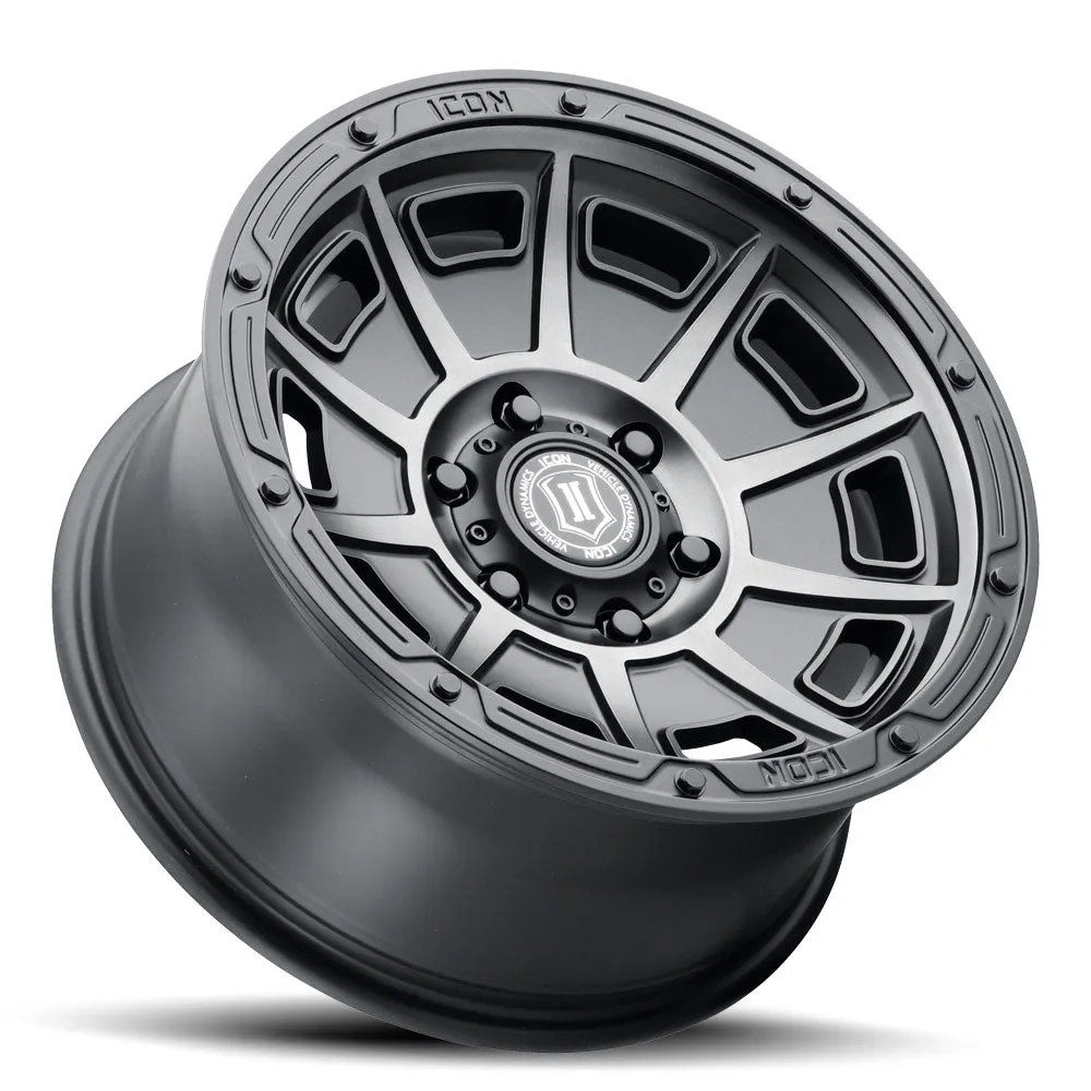 Icon Alloys Victory Smk Sat Black 17 X 8.5 / 6x135 / 6mm / 5 Bs product image