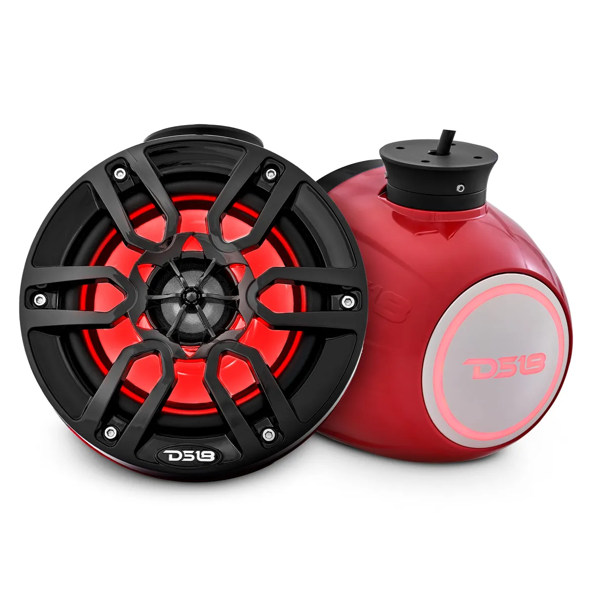 Nxl 6.5" Pod 300w Speaker With Integrated RGB LED Lights (Pair) - Perfect For Jet Skis product image