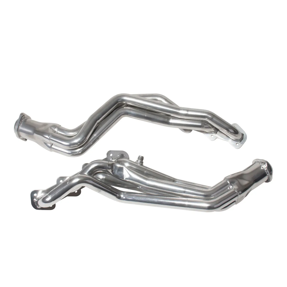 Ford Mustang Cobra Mach 1 1-5/8 Long Tube Exhaust Headers Polished Silver Ceramic 99-04 product image