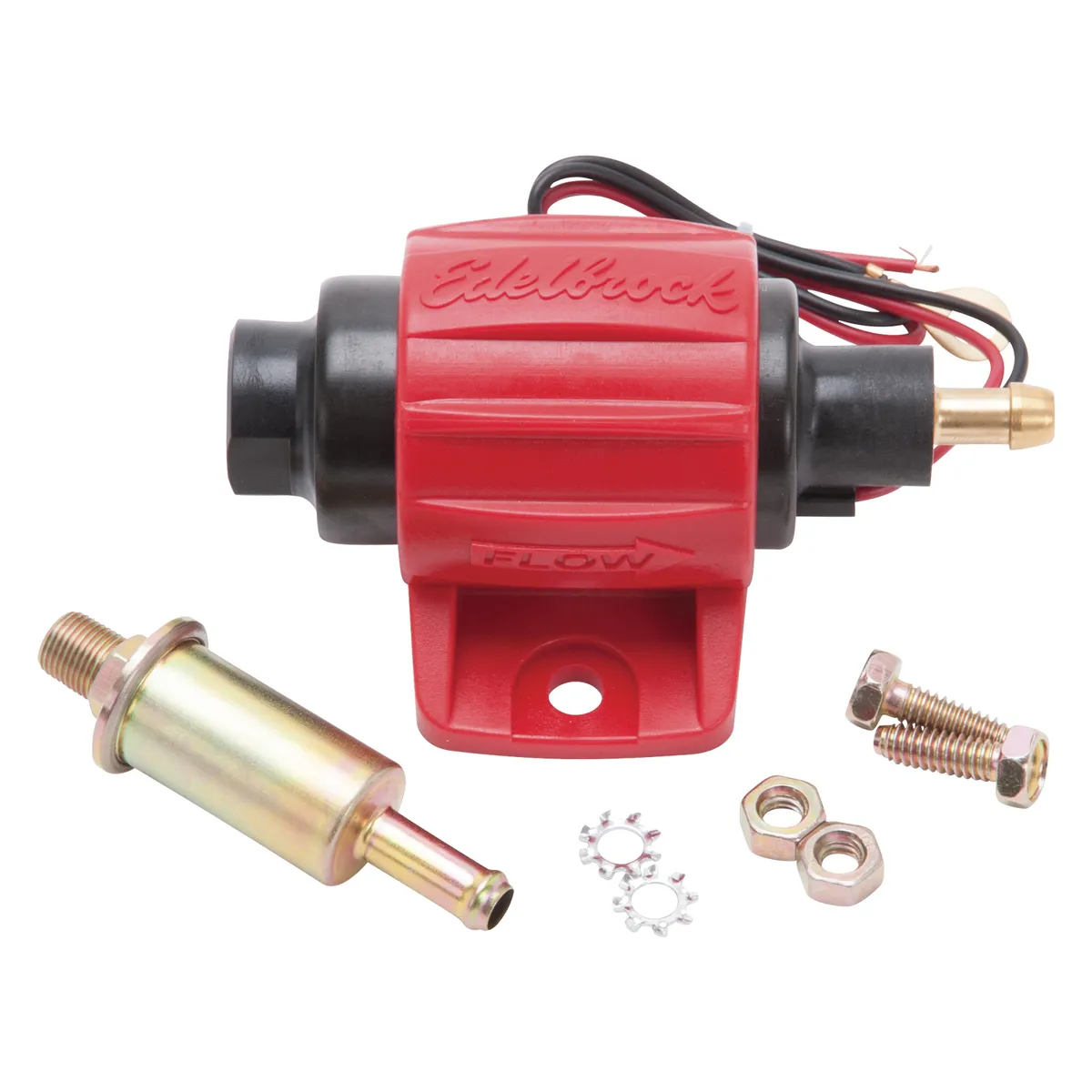 Edelbrock 17301 Universal Micro Electric Fuel Pump - 38 GPH / 144 LPH (Gasoline/E85) product image