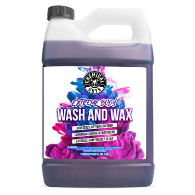 Chemical Guys Extreme Bodywash & Wax Car Wash Soap With Color Brightening Technology 1 Gal.