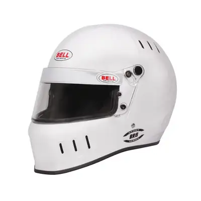 Bell Helmet Br8 Medium White Sa2025