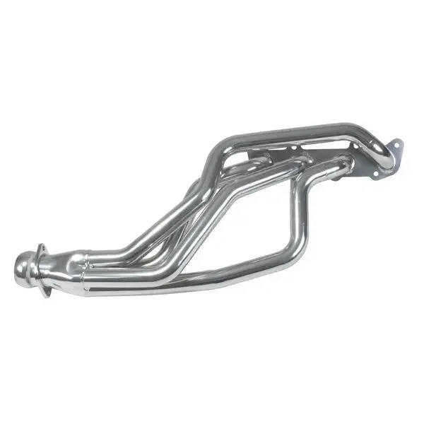 Ford Mustang Coyote Swap 1-3/4 Long Tube Exhaust Headers Polished Silver Ceramic 86-04 product image