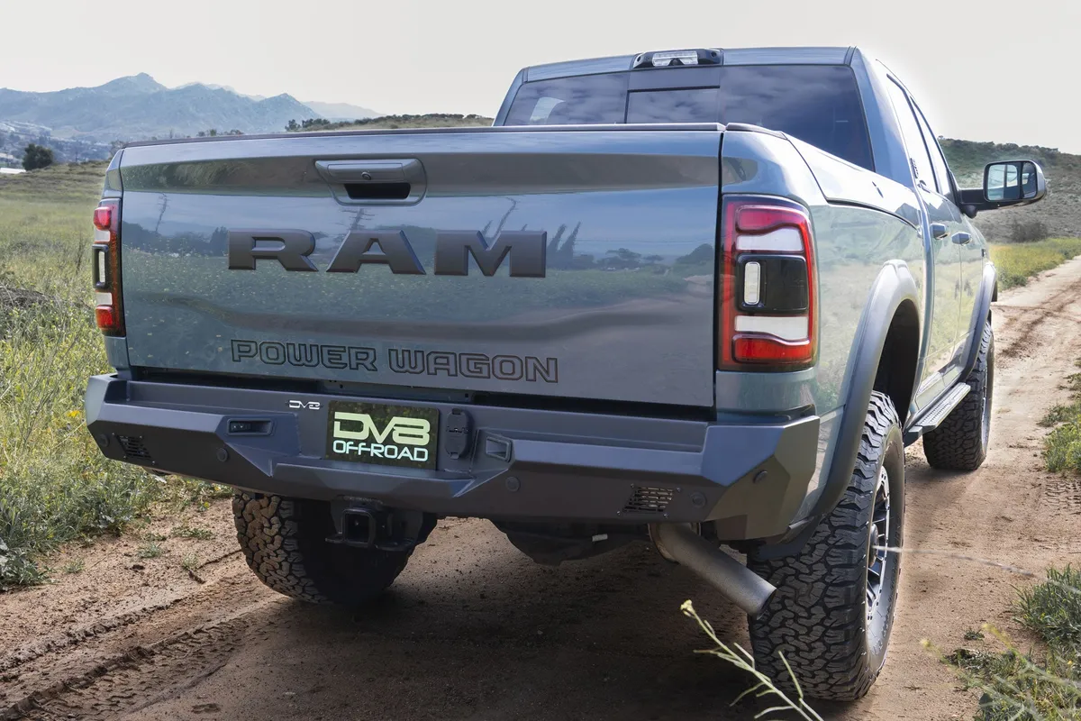 DV8 Offroad 2019-2026 Ram 2500/3500 Spec Series Rear Bumper RBDR2-05 product image