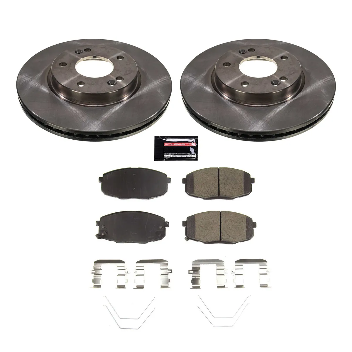 Z17 Direct Replacement Kit: Rotors; Ceramic Pads W/Hardware product image